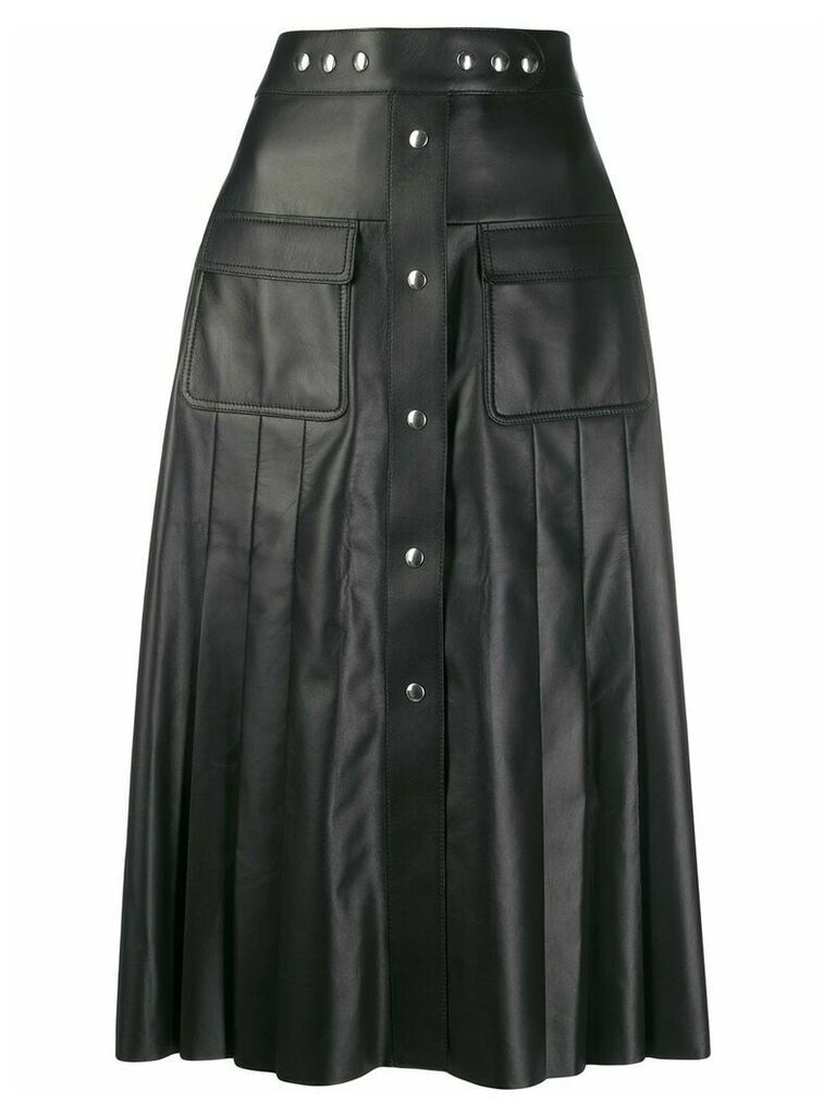 Prada high-waisted midi skirt - Black