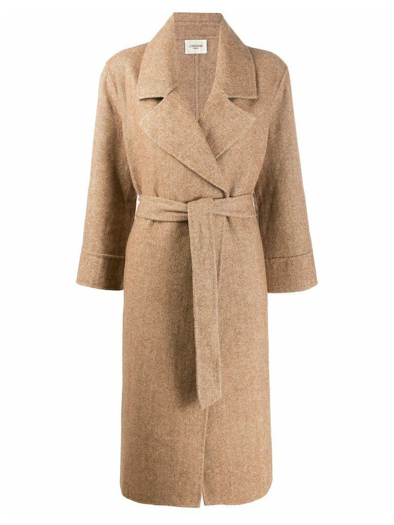 Jovonna Haku robe coat - NEUTRALS