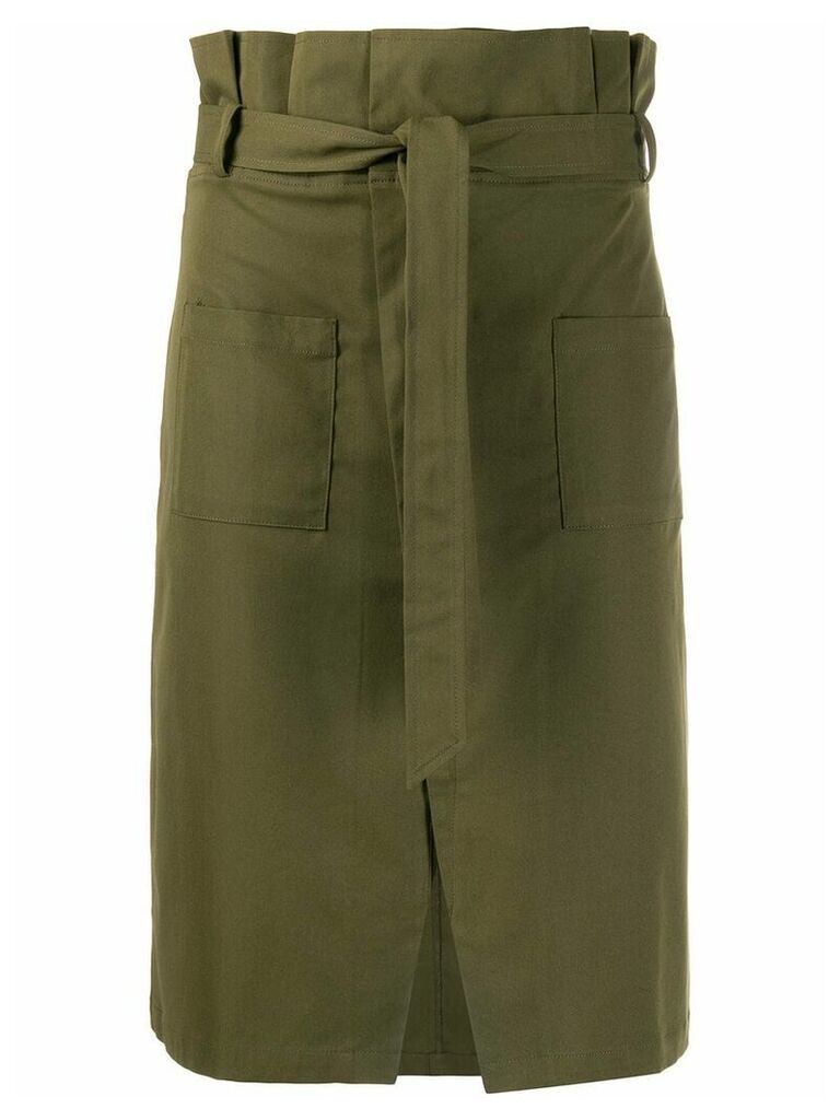 Jovonna Roisin paperbag waist skirt - Green
