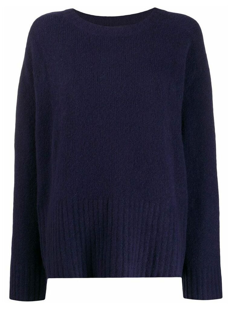 6397 boxy fit sweater - Blue