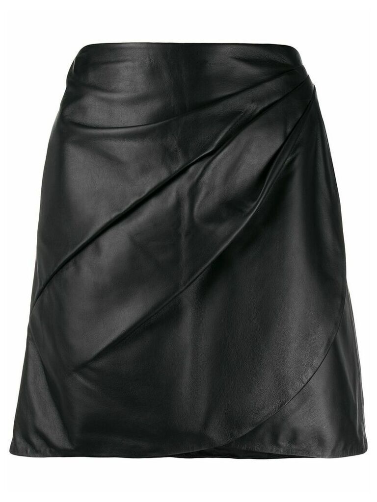 Vanessa Bruno wrap style skirt - Black