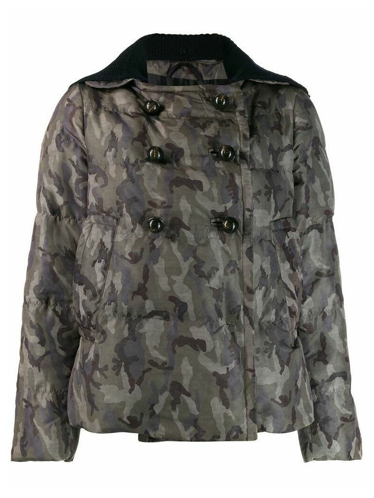 Prada Pre-Owned '2000s camouflage jacket - Green
