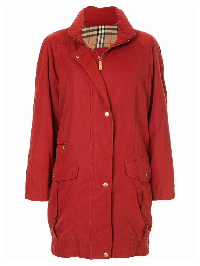 Burberry Pre-Owned long sleeve jacket - Red