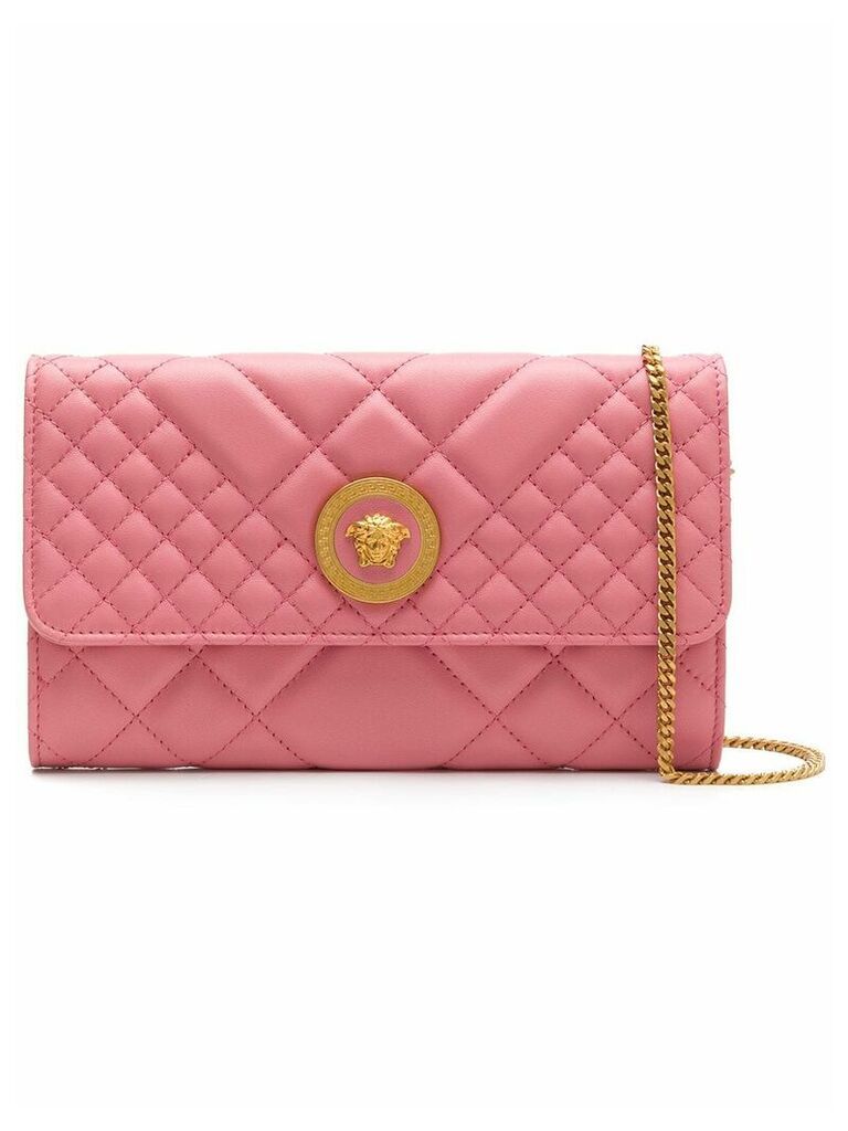 Versace quilted clutch - Pink