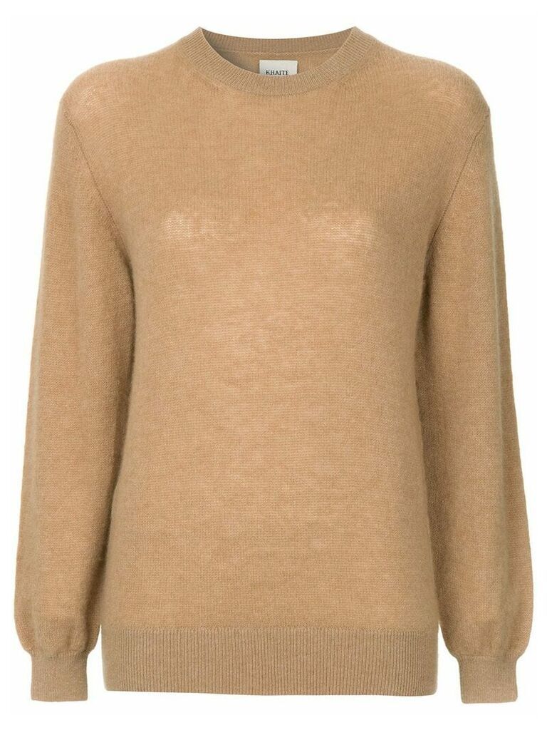 Khaite Viola cashmere sweater - Brown