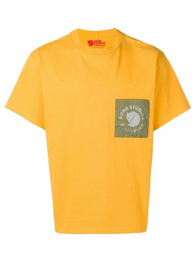 Acne Studios x Fjällräven patch T-shirt - Yellow