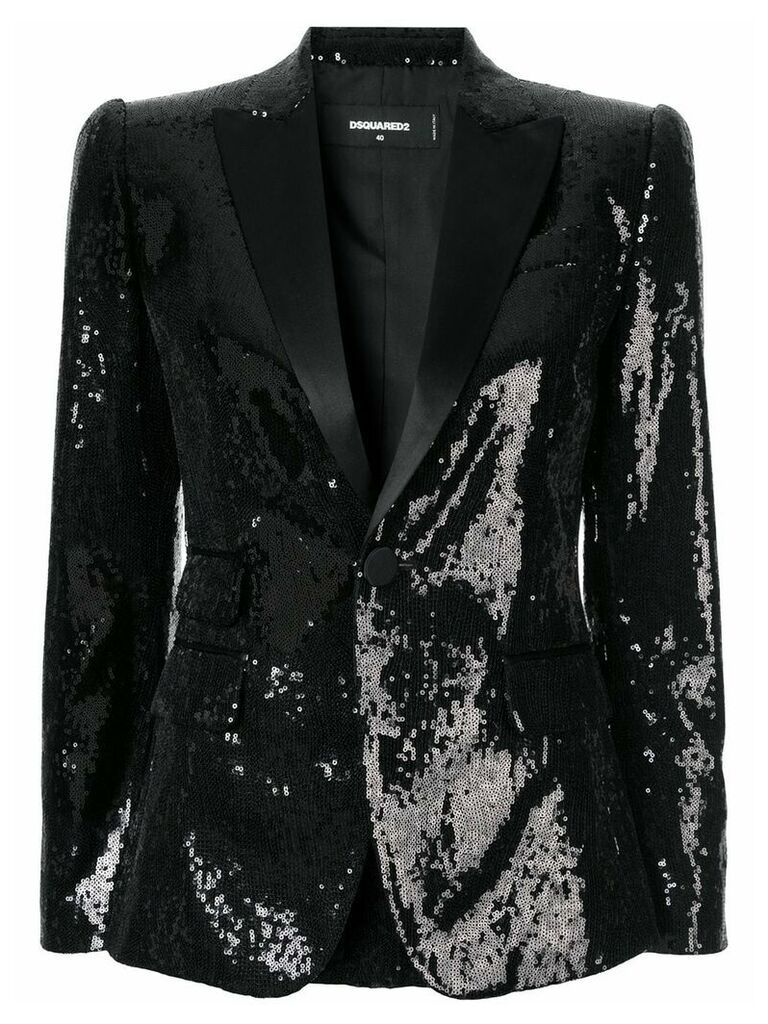 Dsquared2 sequinned blazer - Black