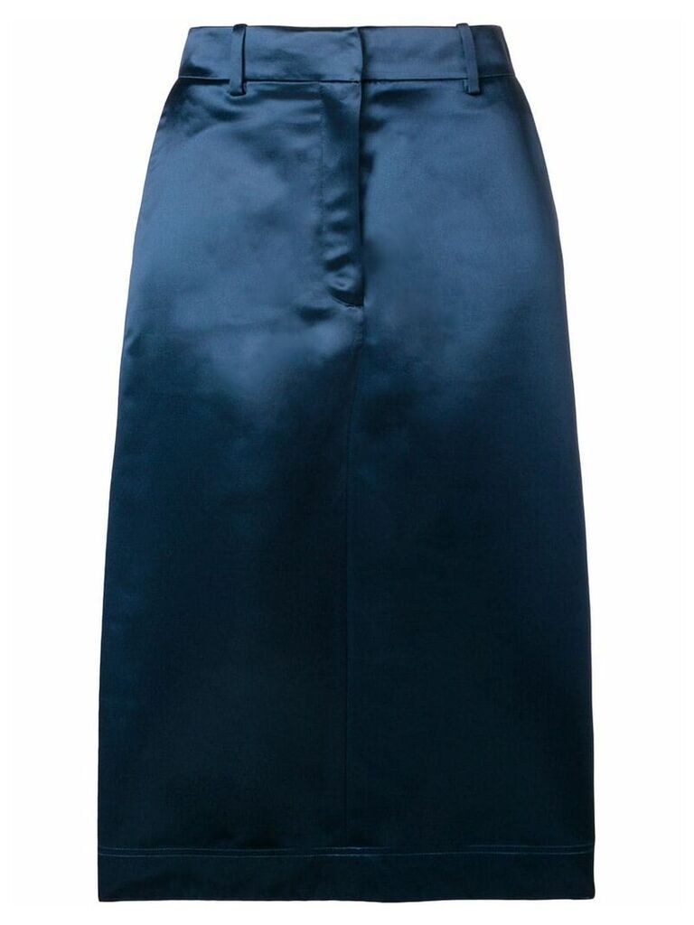 Calvin Klein 205W39nyc classic pencil skirt - Blue