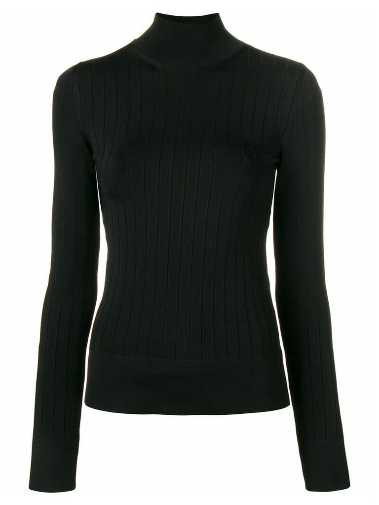 LANVIN roll neck sweater - Black