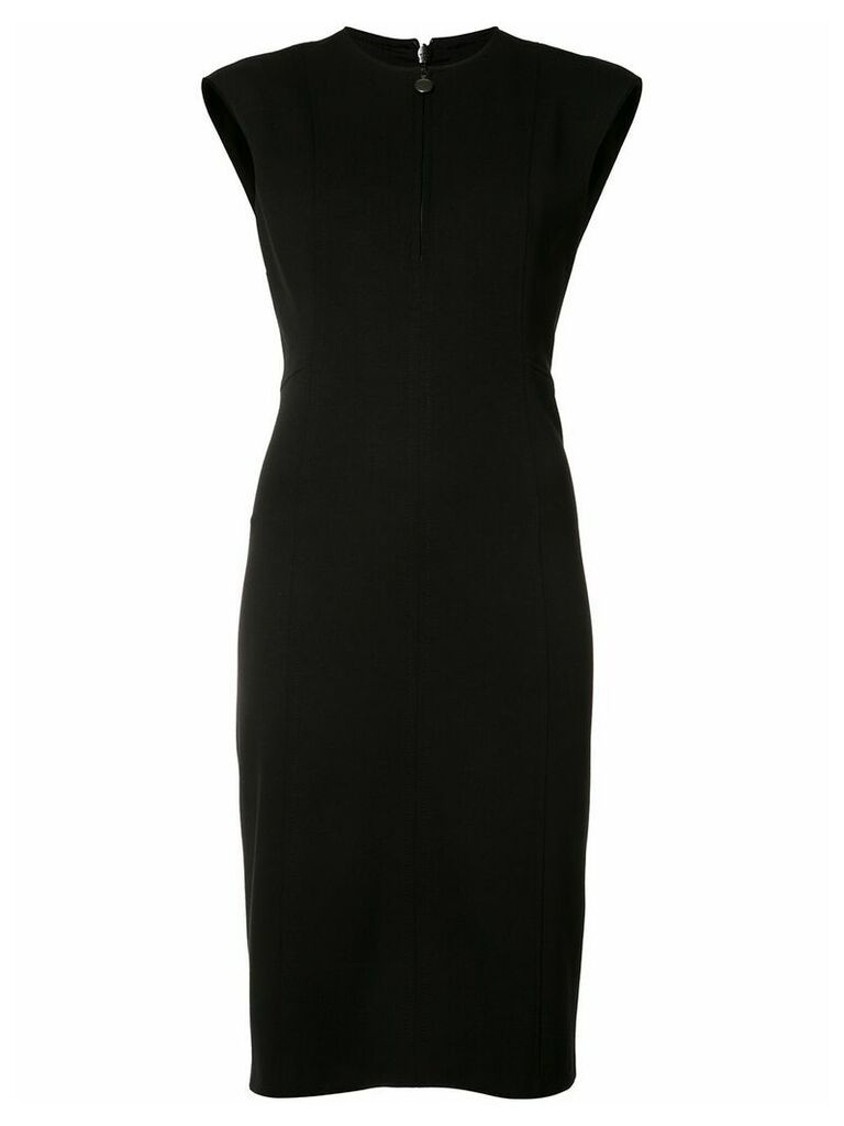Akris Punto zipped neck dress - Black