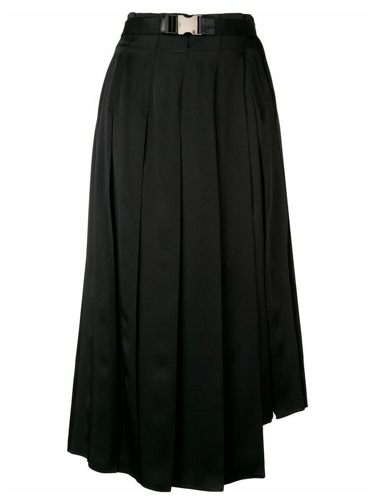Fendi midi pleated skirt - Black
