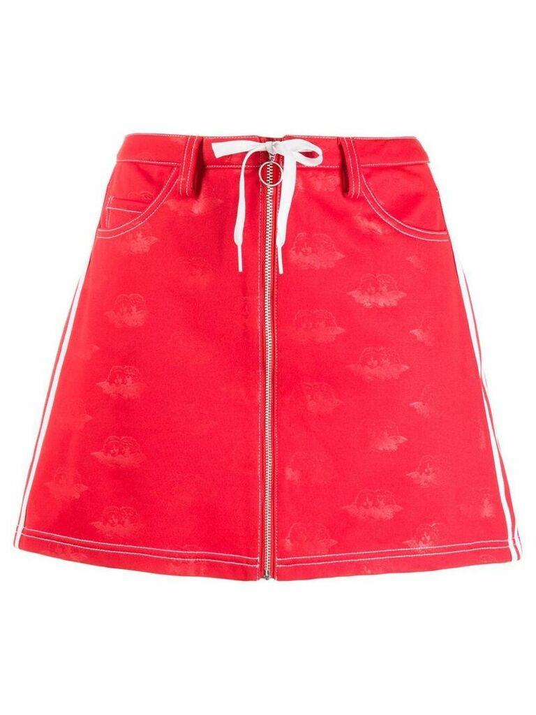 Fiorucci Fiorucci x Adidas All Over Angels skirt - Red