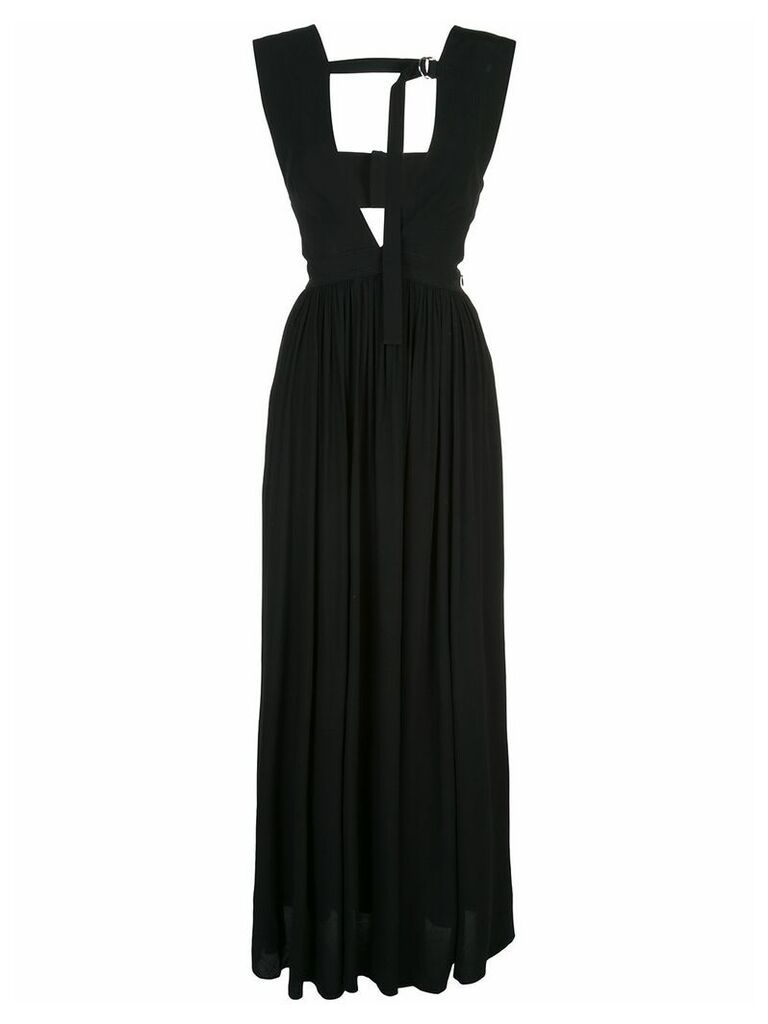 Proenza Schouler sleeveless V-neck maxi dress - Black