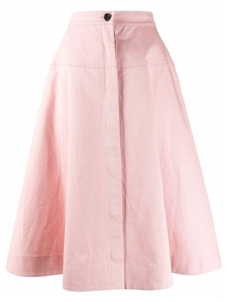 Marni high-waist a-line skirt - PINK