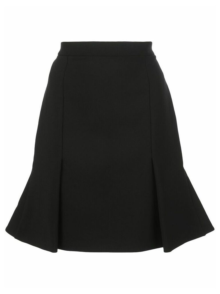 Alexander McQueen pleated short skirt - Black
