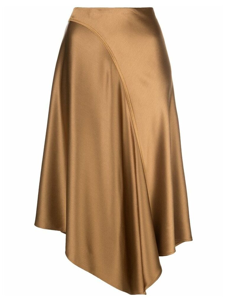 Sies Marjan Darby asymmetric skirt - GOLD