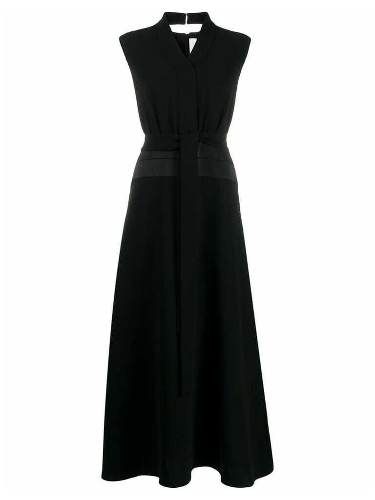 Victoria Victoria Beckham long sleeveless dress - Black