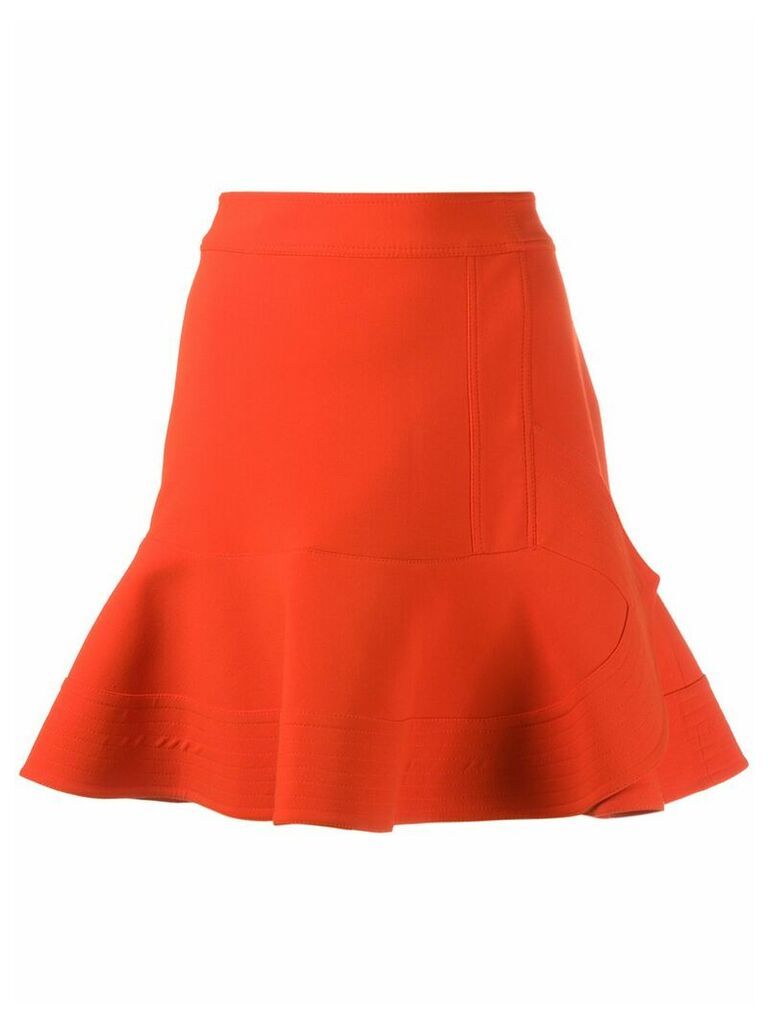Victoria Victoria Beckham peplum-hem skirt - Red