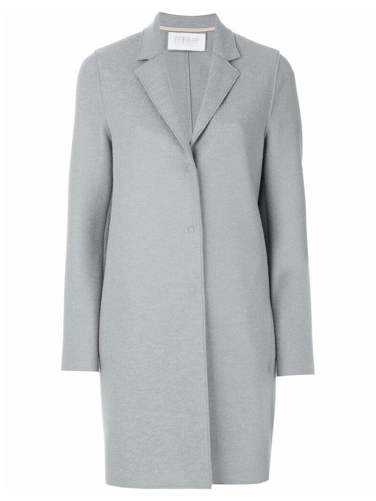 Harris Wharf London single breasted coat - Grey