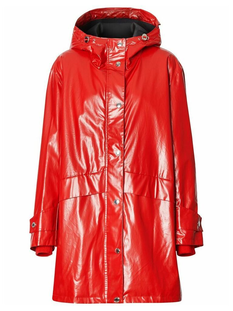 Burberry Horseferry-print parka coat - Red