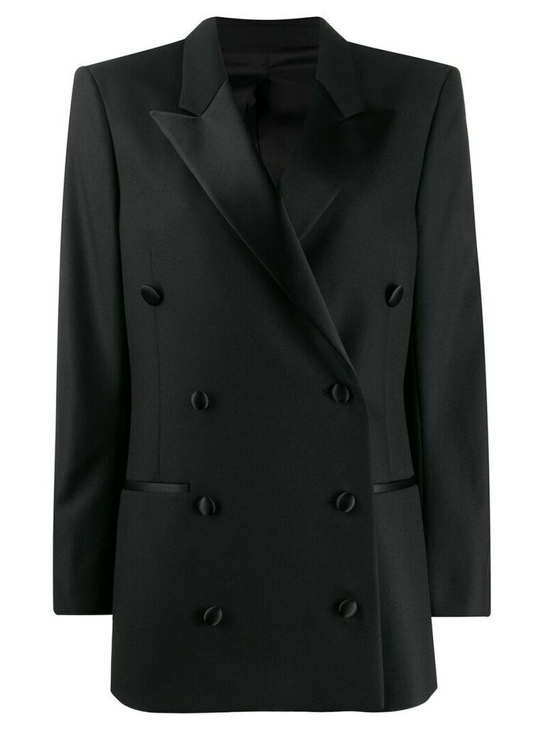 Totême oversized double-breasted blazer - Black