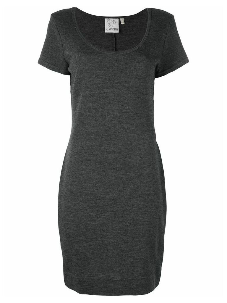 Moschino Pre-Owned T-shirt dress - Grey