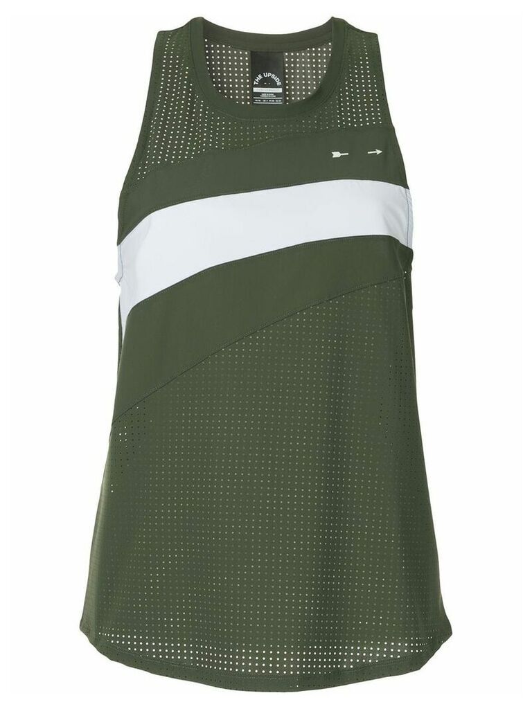 The Upside perforated tank top - Green