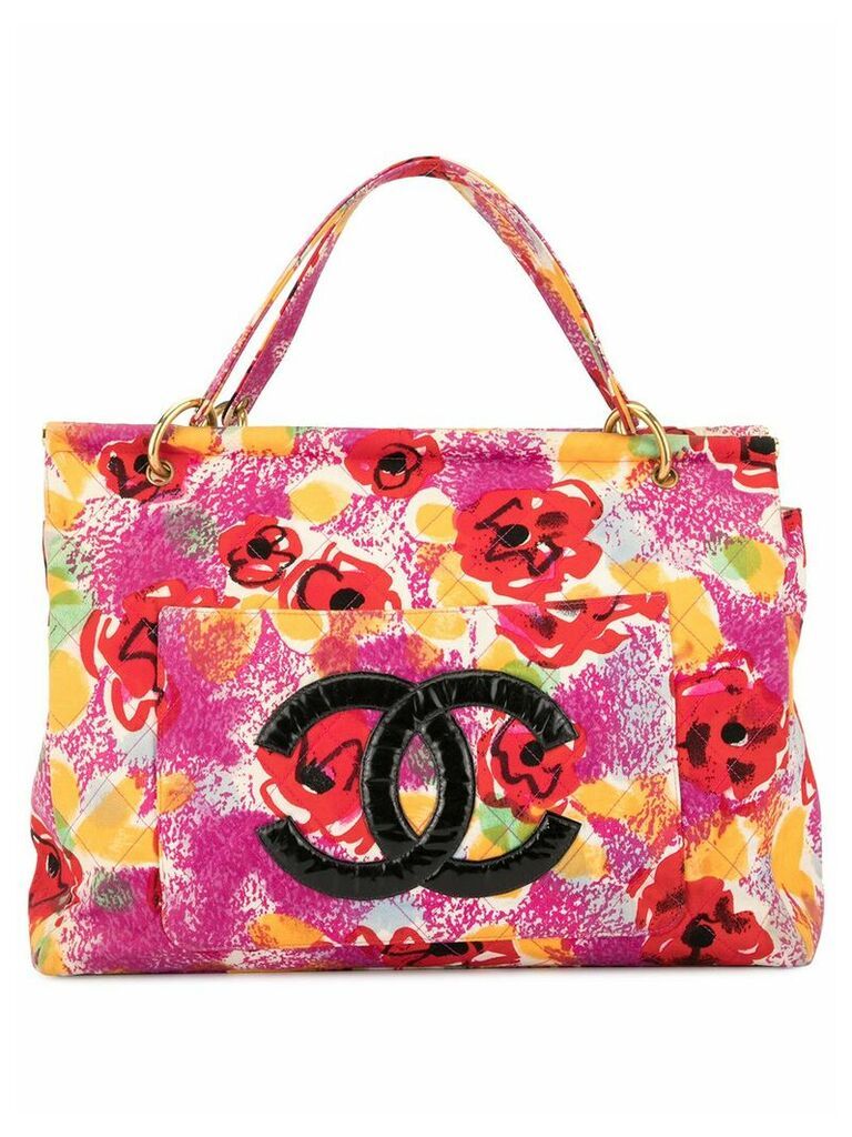 Chanel Pre-Owned 1997's Pain Print tote - Multicolour