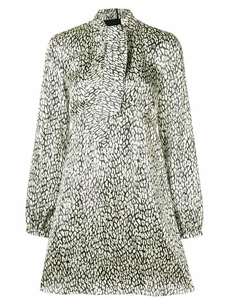 Saint Laurent leopard print dress - NEUTRALS
