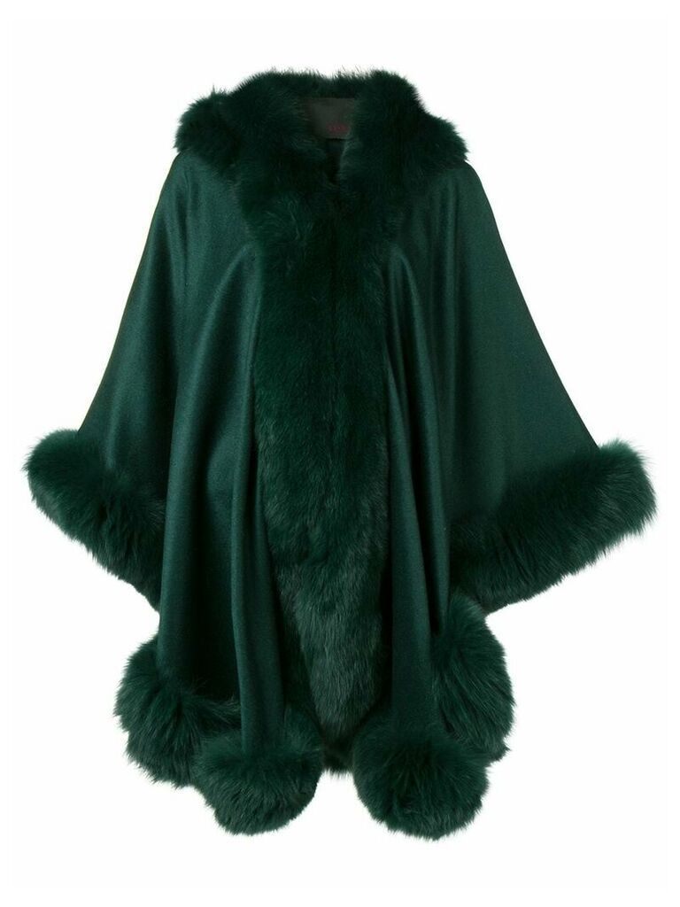 Liska oversized hooded coat - Green