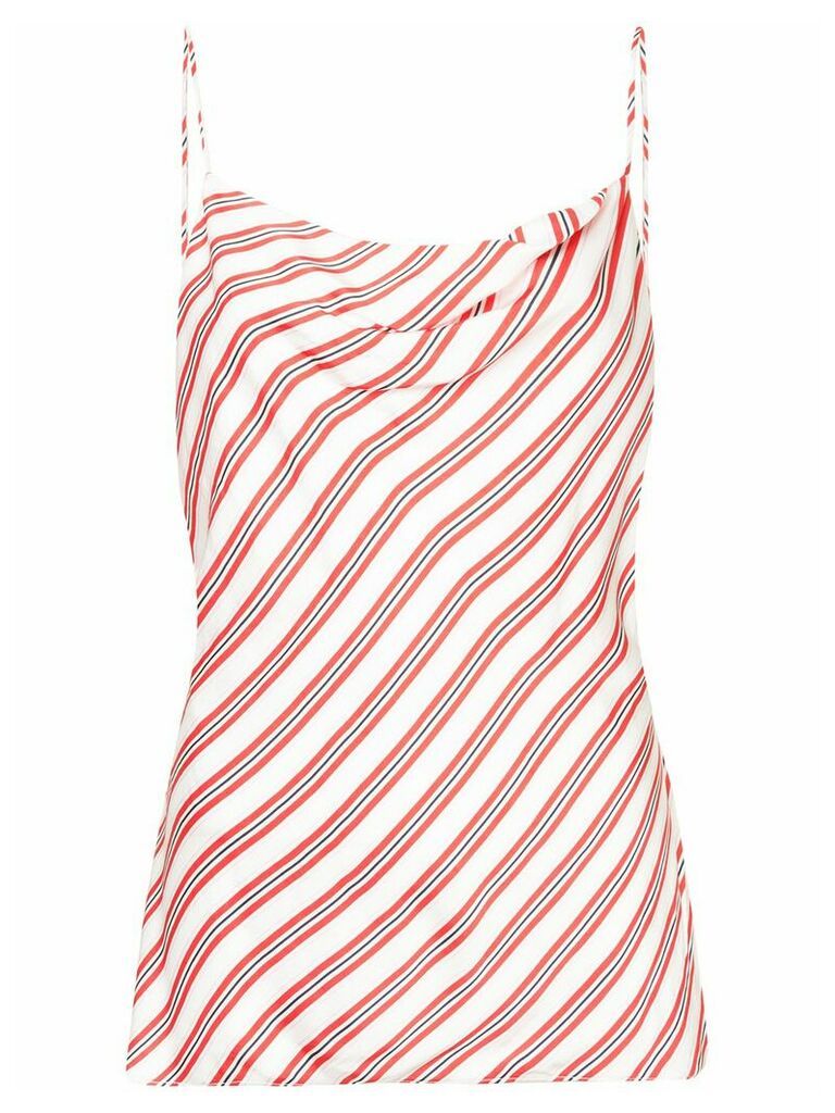 Rebecca Vallance Marrakech stripe top - Red