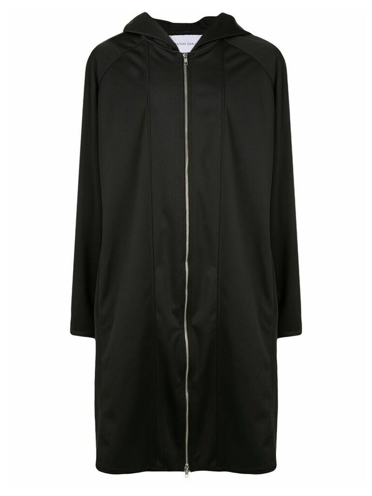 Strateas Carlucci Extension parka coat - Black