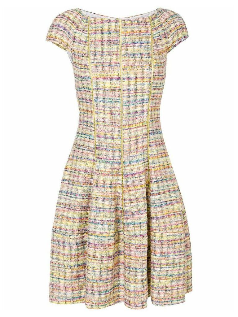 Talbot Runhof Kovalic15 tweed dress - Multicolour