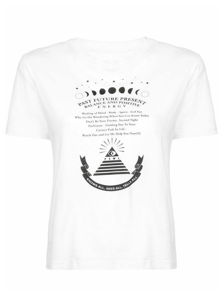 Proenza Schouler White Label PSWL Psychic Graphic T-Shirt