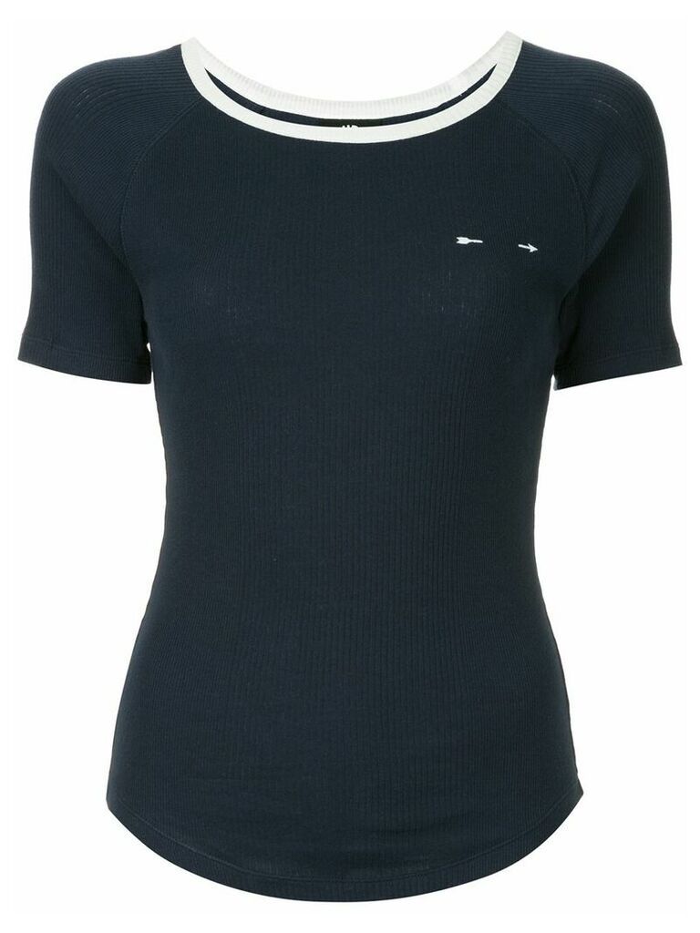 The Upside side stripe T-shirt - Blue