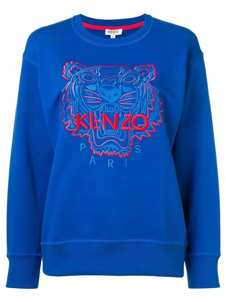 Kenzo tiger sweatshirt - Blue
