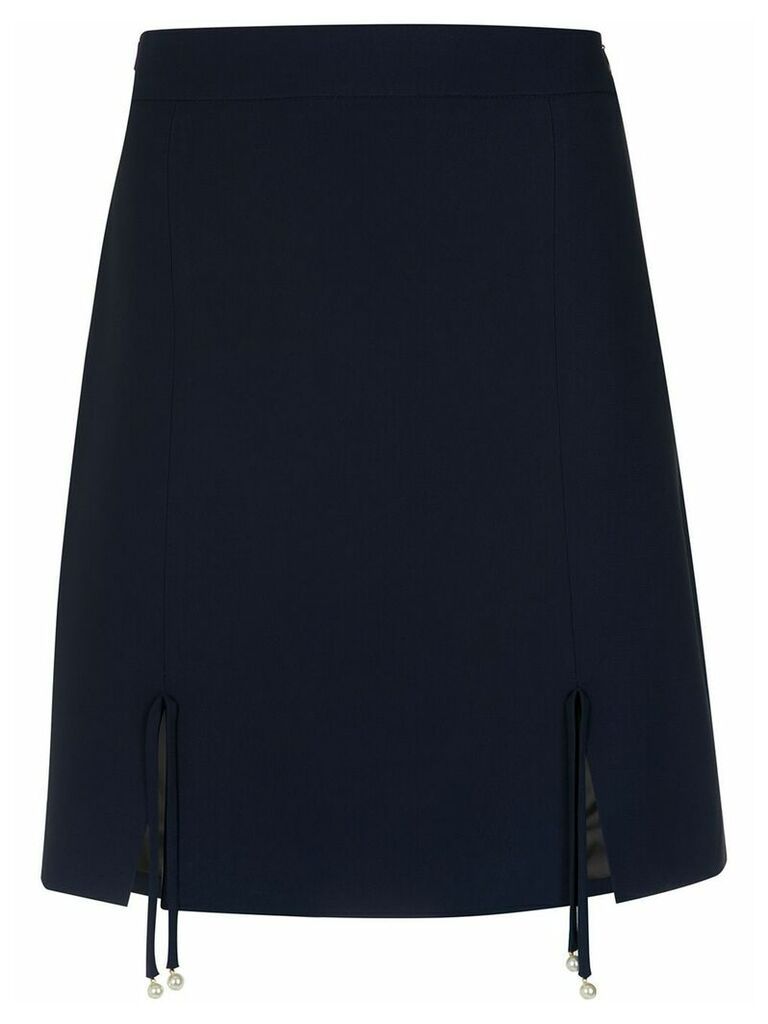 Nk front slits skirt - Blue