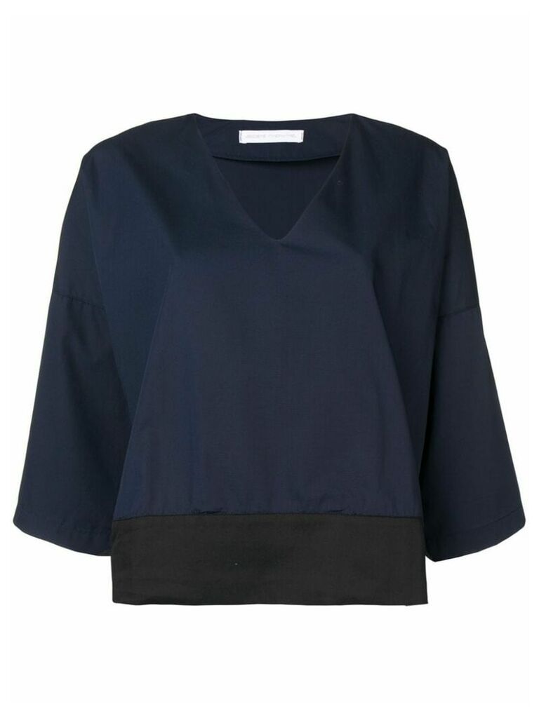 Société Anonyme flare styled blouse - Blue