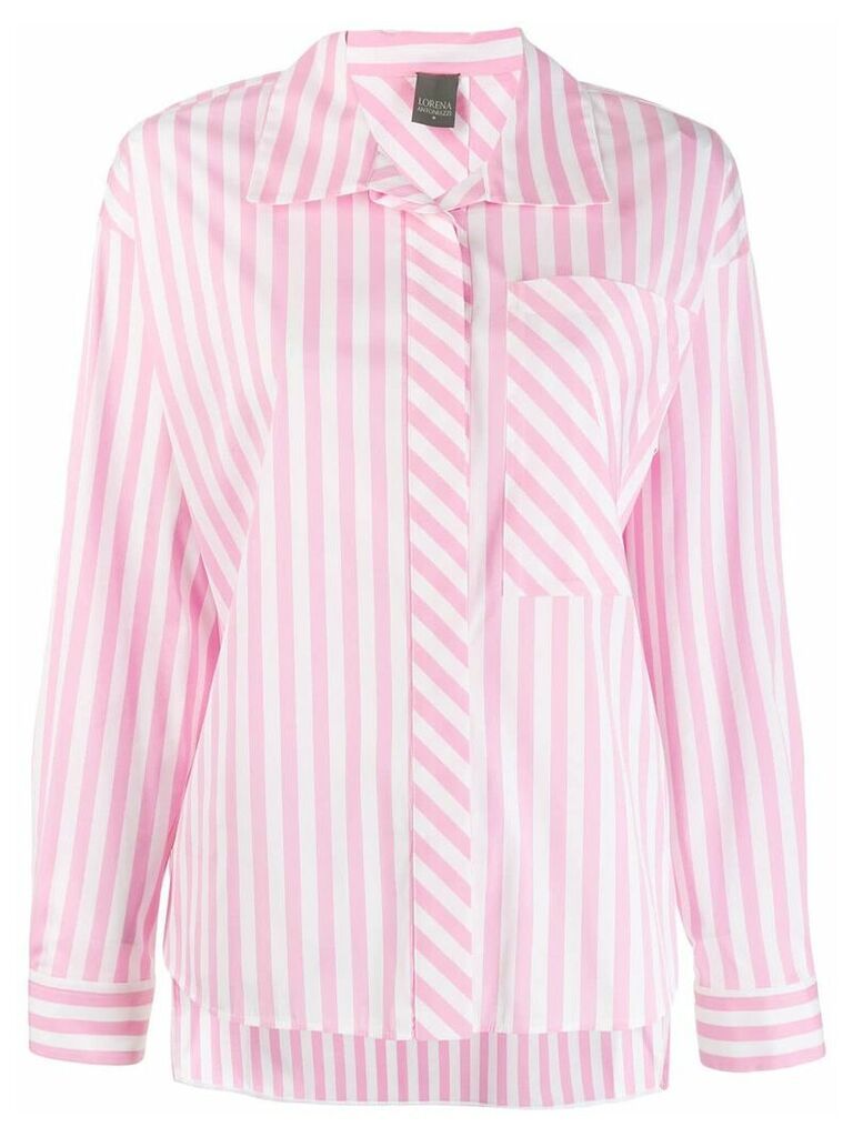 Lorena Antoniazzi striped shirt - PINK