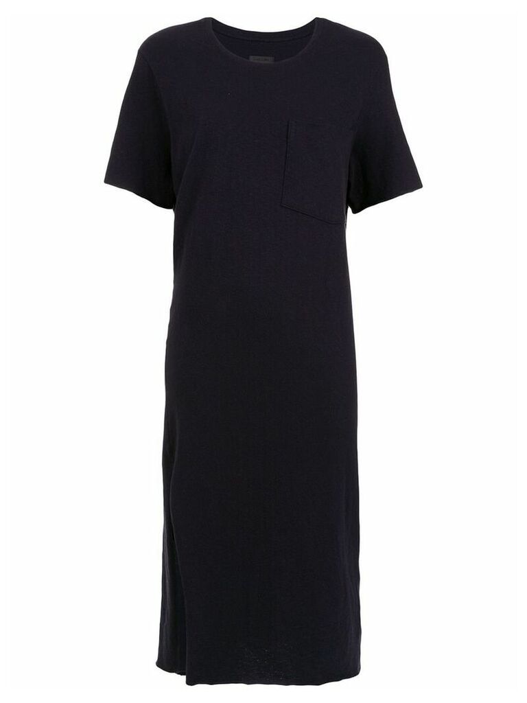 Osklen straight midi dress - Black