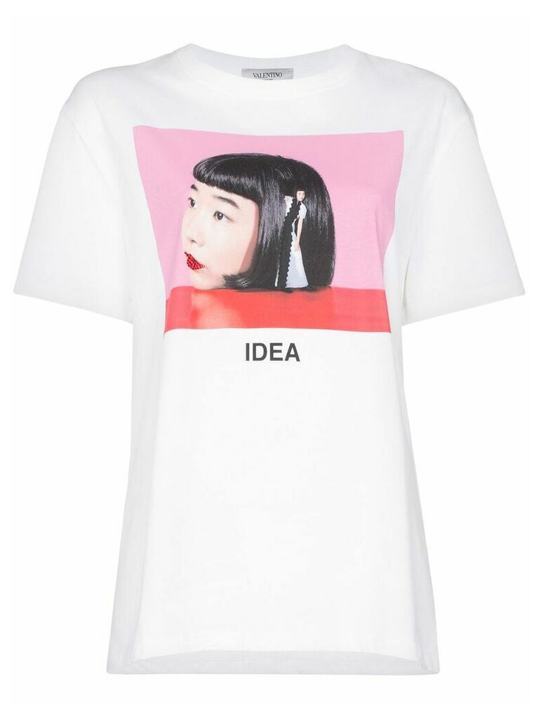 Valentino Izumi Miyazaki Idea print T-shirt - White