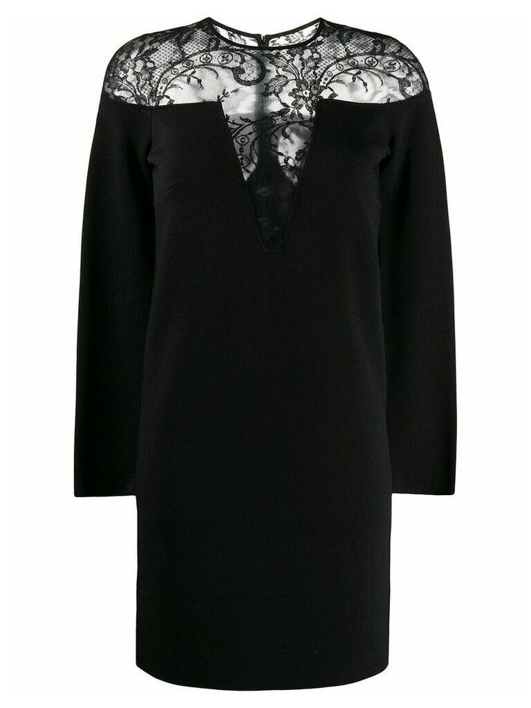 Givenchy lace top dress - Black