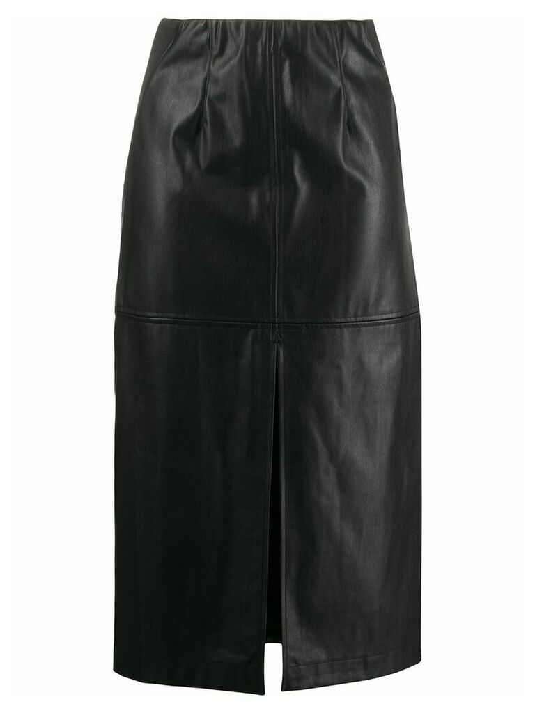 Patrizia Pepe front slit skirt - Black