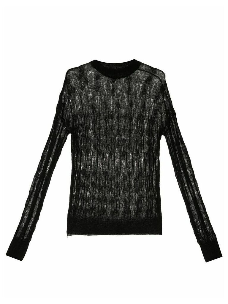Nina Ricci fine knit jumper - Black