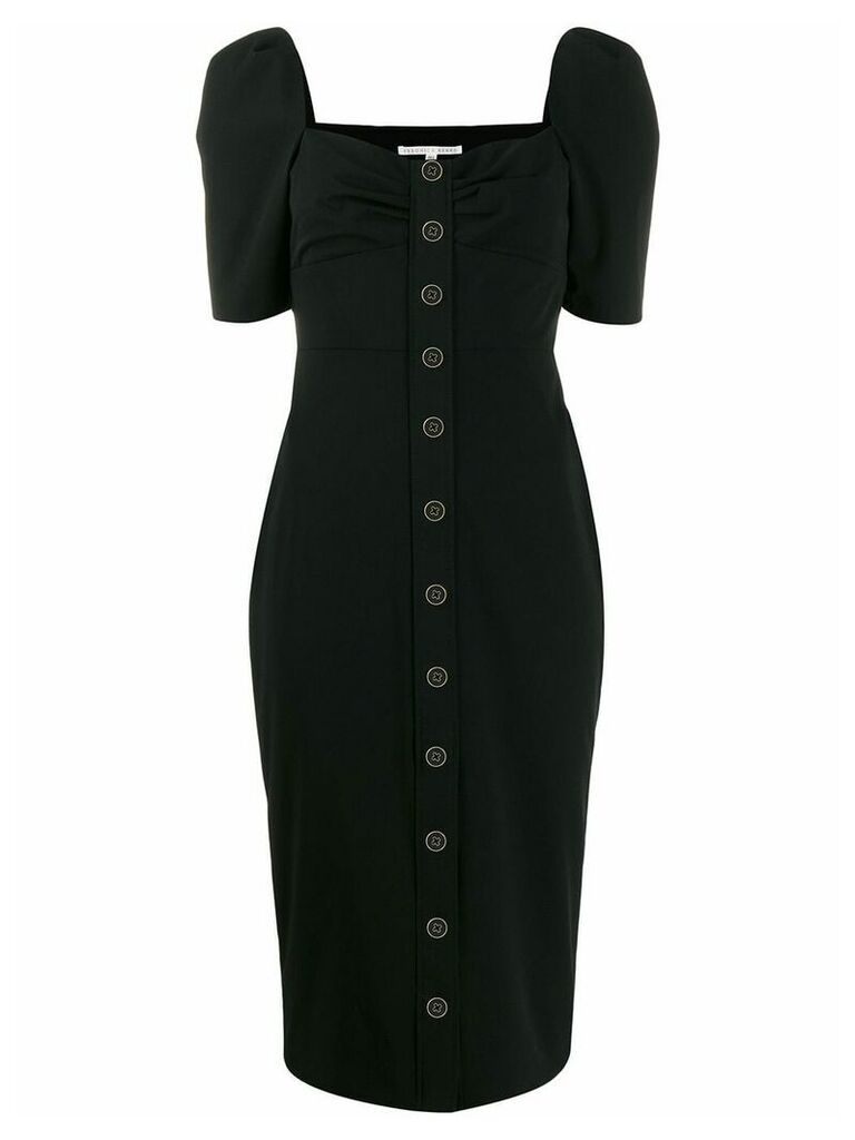 Veronica Beard short-sleeve midi dress - Black