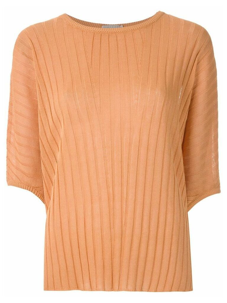 Alcaçuz Naila knit blouse - ORANGE