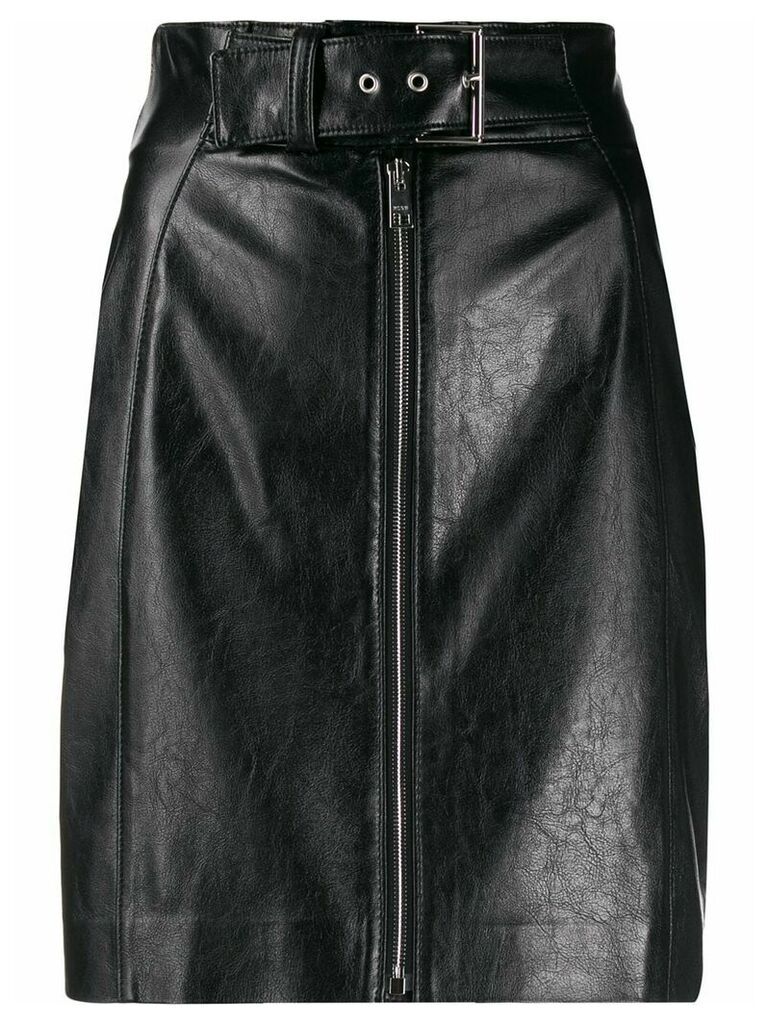 MSGM faux leather skirt - Black