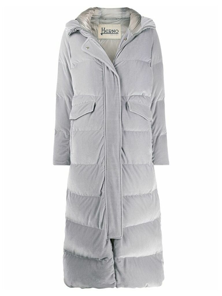 Herno hooded padded coat - Grey