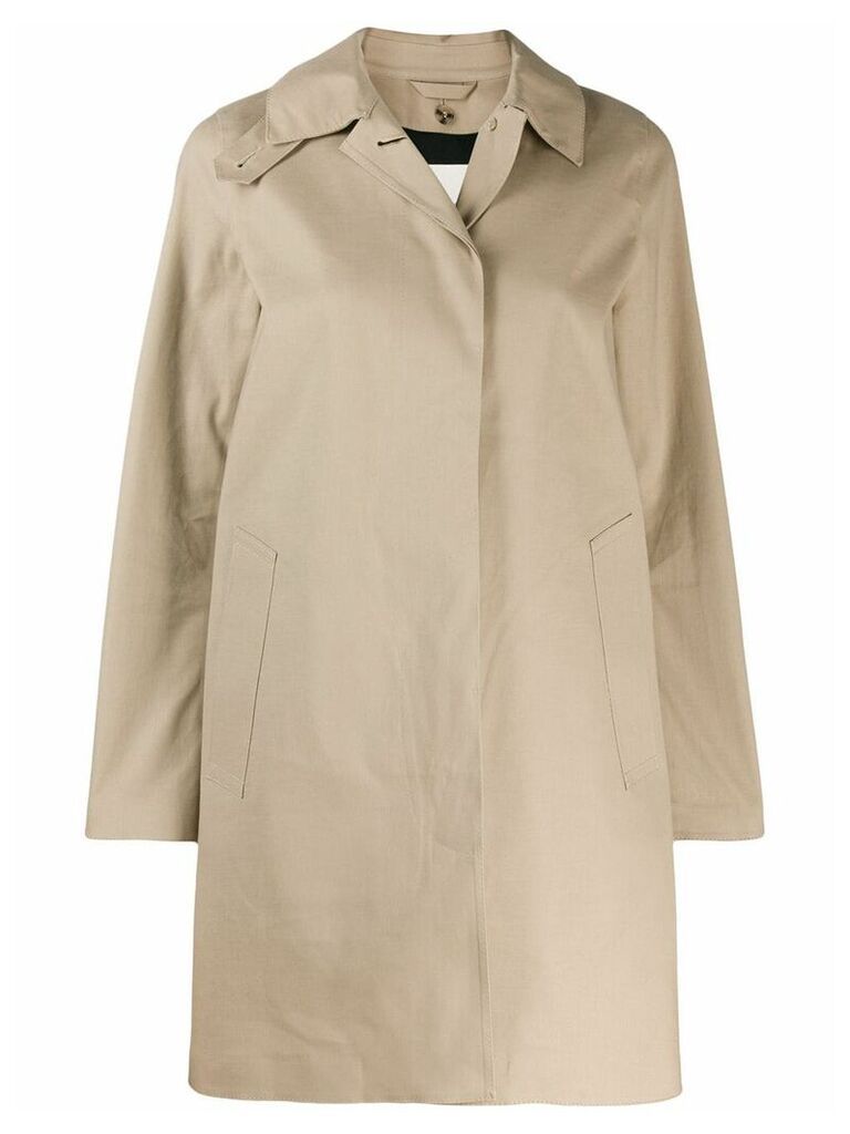 Mackintosh Dunoon LR-1005D coat - NEUTRALS