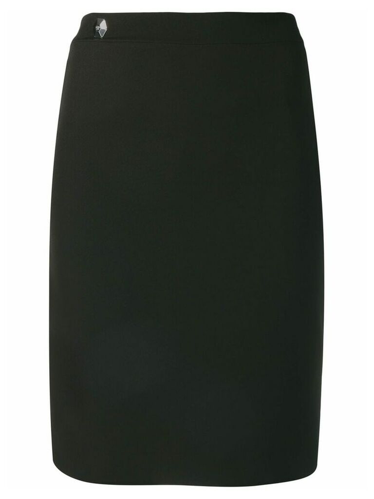 Philipp Plein fitted skirt - Black